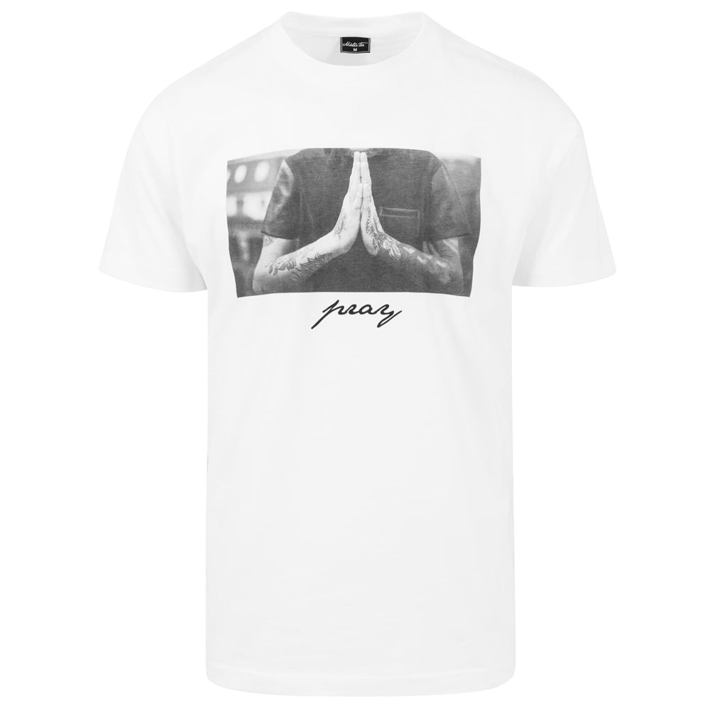 Mister Tee - Pray Tee - White